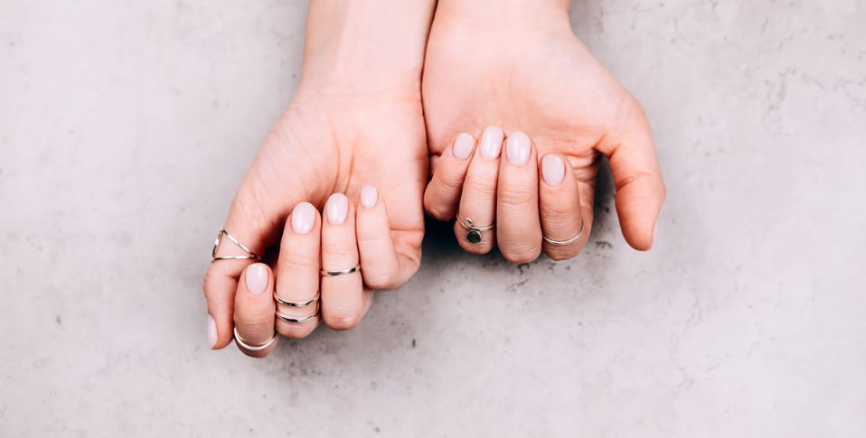 wedding day manicure